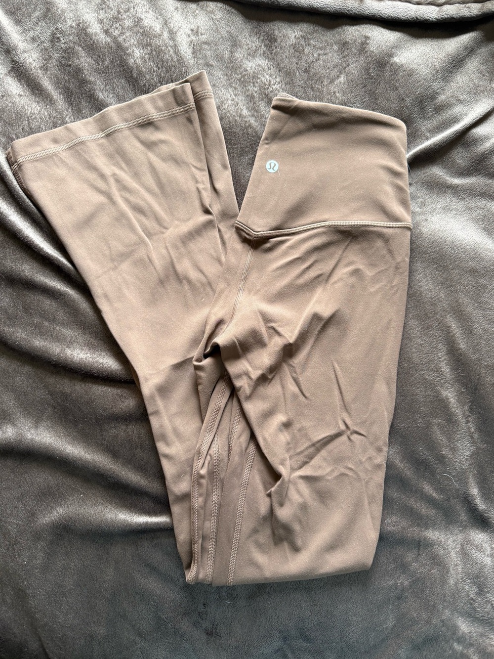 lululemon Align Mini Flare JAVA leggings , size 4 - Picture 2 of 4